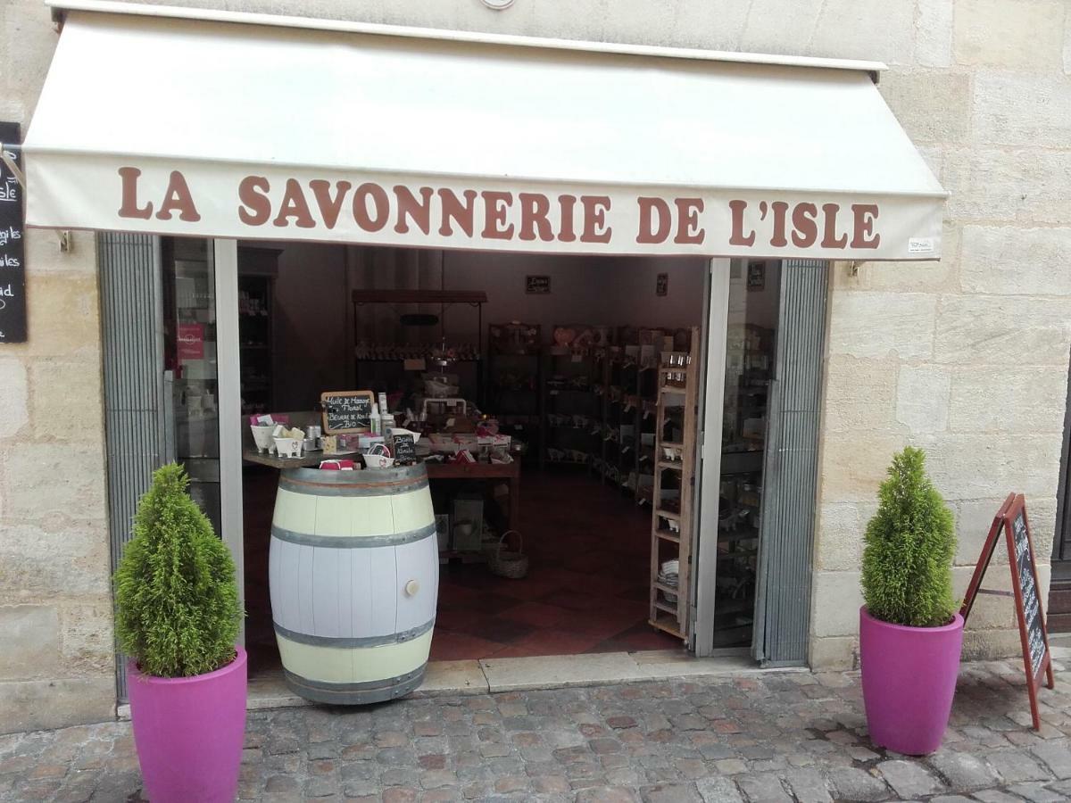 Ferienwohnung Les Logis Des Vignobles Saint Emilion En Duplex N 2 Avec Terrasse Exterior foto