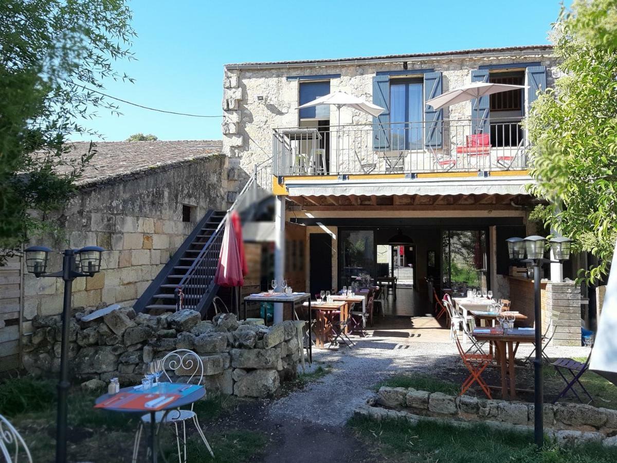 Ferienwohnung Les Logis Des Vignobles Saint Emilion En Duplex N 2 Avec Terrasse Exterior foto